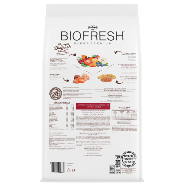 Biofresh Senior Raza Pequeña 10 kg