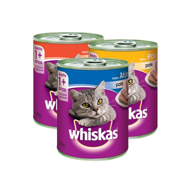 Paté Whiskas 340 gr
