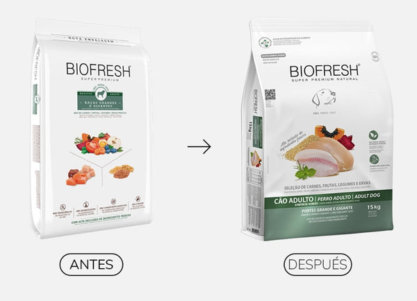 Biofresh Adulto Raza Grande 15 kg + Mochila