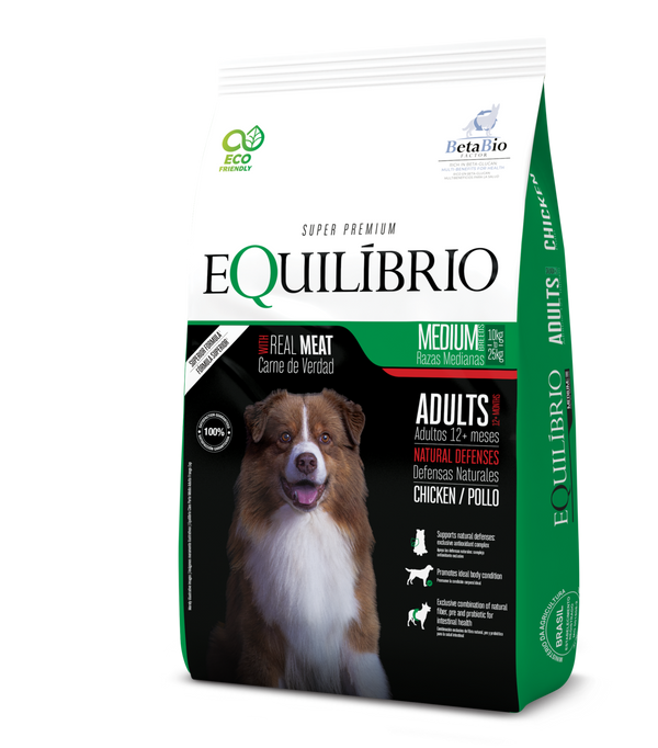 Equilibrio Adulto Raza Mediana 15+3 kg