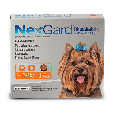 Nexgard para perro de 2 a 4 kg