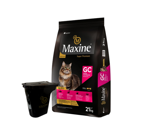 Maxine Gato Castrado 21 kg + Dispensador