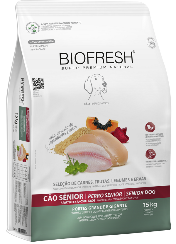 Biofresh Senior Raza Grande 15 kg