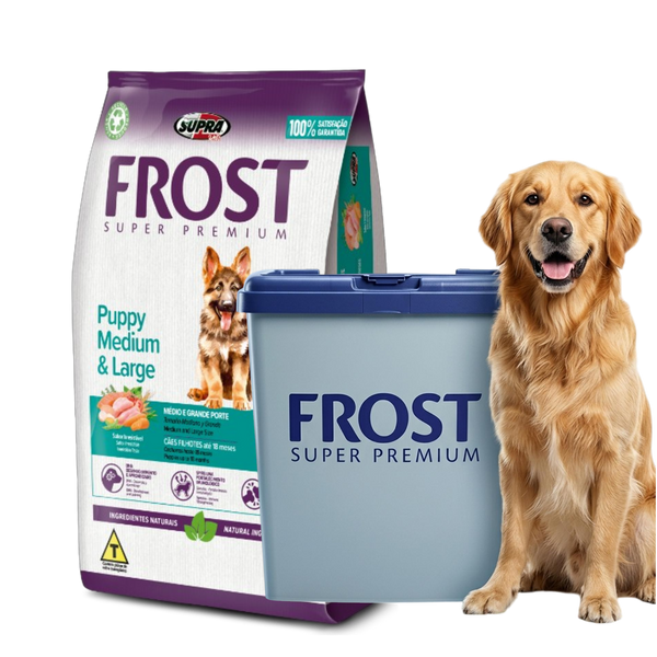 Frost Puppy Large Breed 15+2 kg + Tarrina