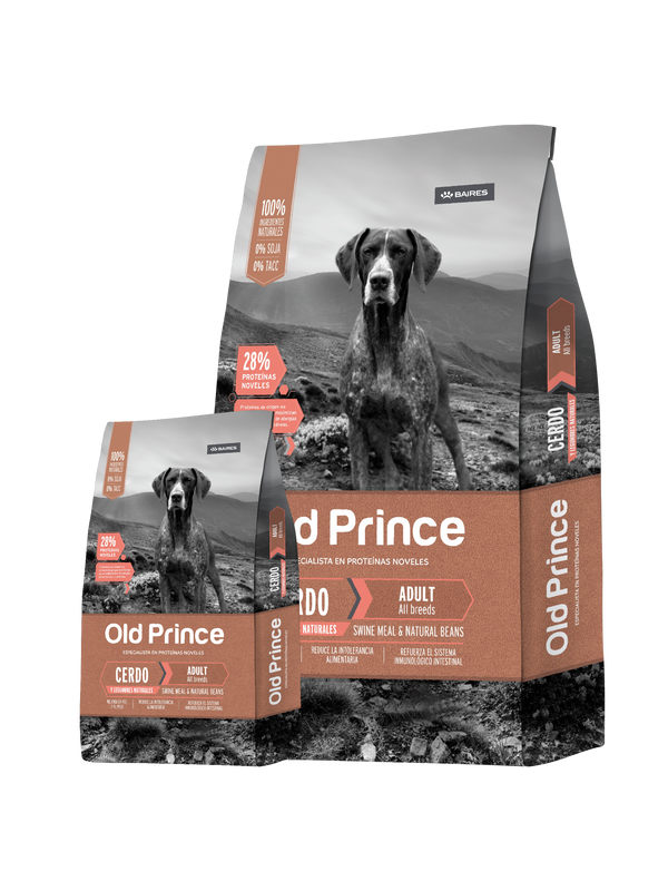 Old Prince Cerdo y Legumbres 15+3 kg