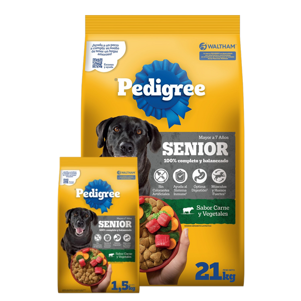 Pedigree Senior 21+1.5 kg