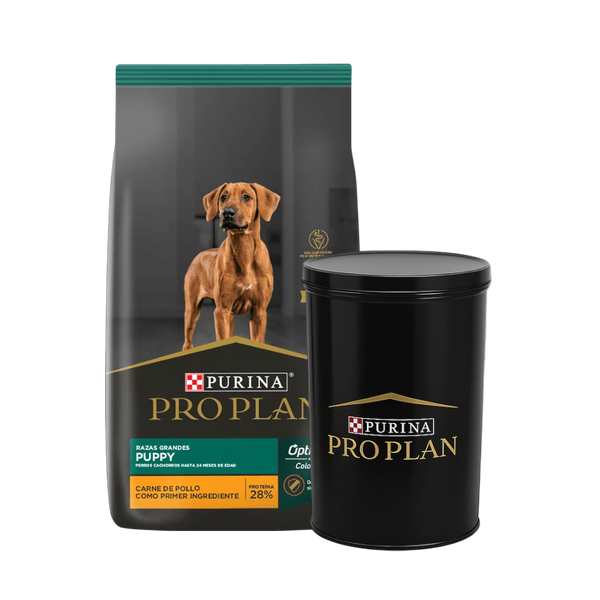 Pro Plan Cachorro Raza Grande 15 kg + Contenedor