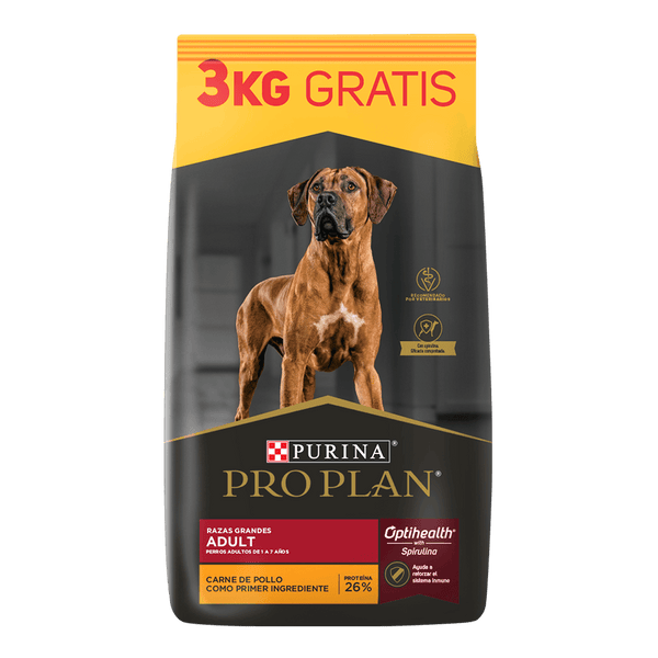 Pro Plan Adulto Raza Grande 15+3 kg