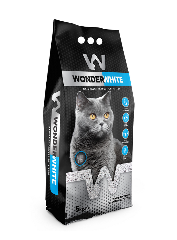 Arena Sanitaria Aglomerante Wonder White 5 kg