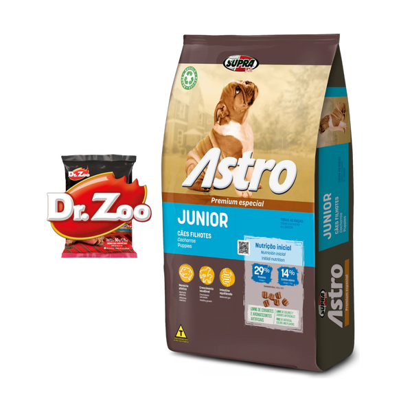 Astro Junior 14 kg + snack Dr zoo