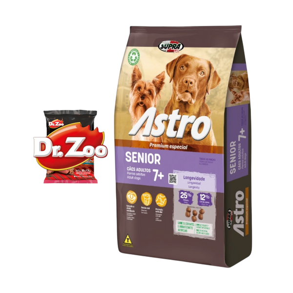 Astro Senior 14 kg + snack Dr Zoo