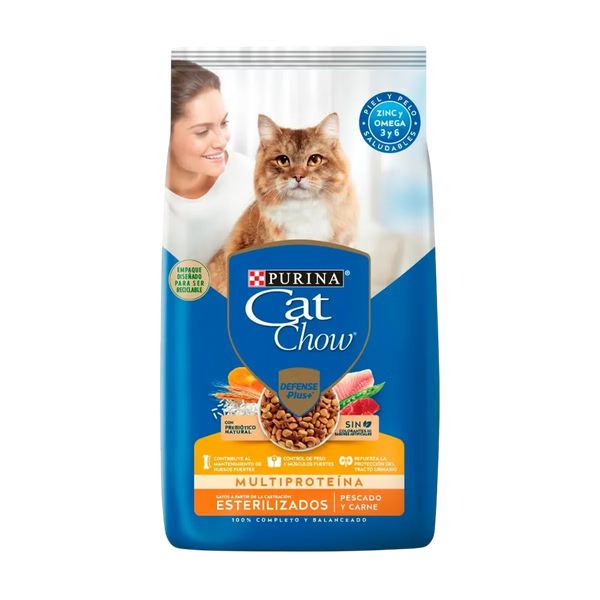 Cat Chow Adulto Castrado 15 kg + Bebedero